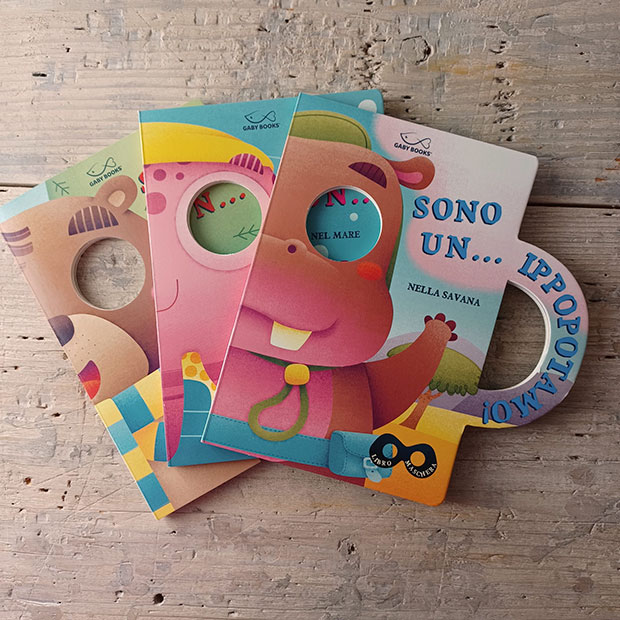 Libri per bambini che si trasformano in maschere