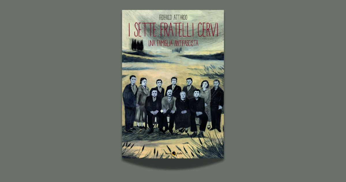 Copertina del libro I sette fratelli Cervi di Federico Attardo